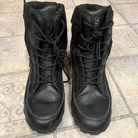 Blauer double zip tactical duty boots like new size 12 - Picture 2 of 5